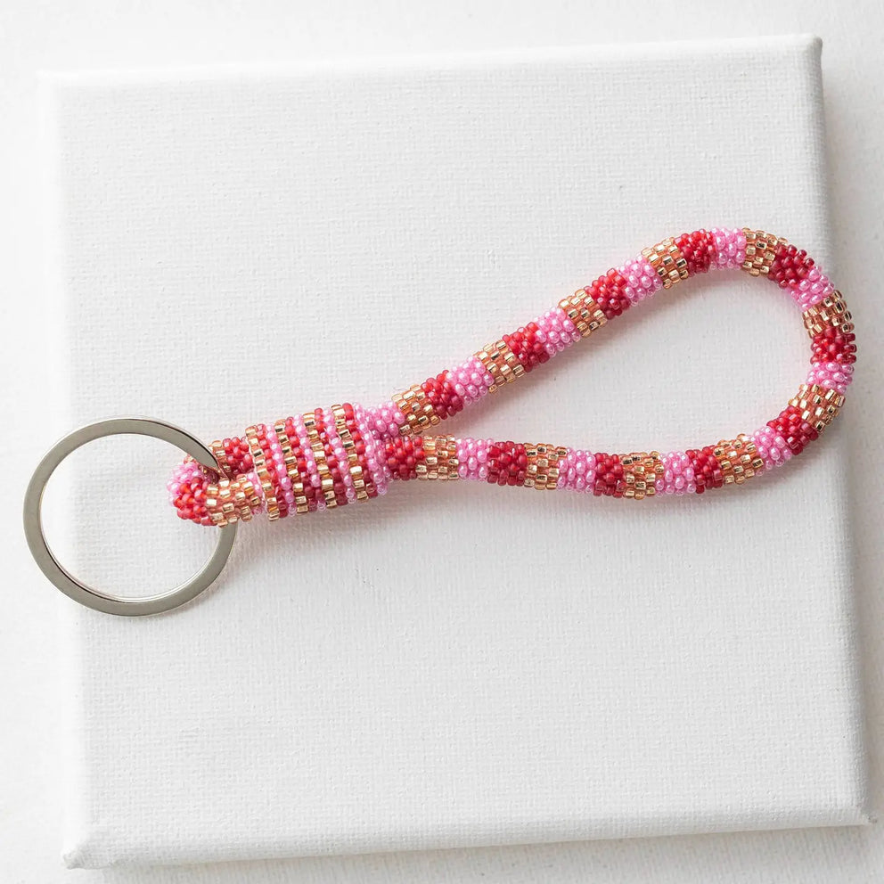 Roll-On® Keychain Hibiscus