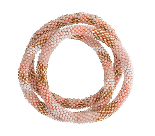 8 Inch Roll-On® Bracelets Blush