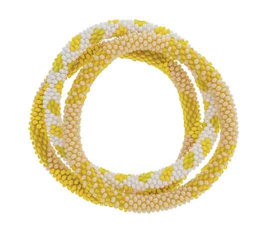 8 Inch Roll-On® Bracelets Lemonade