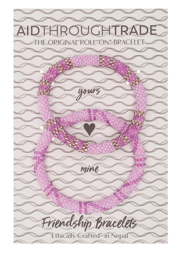**NEW**ROLL-ON® FRIENDSHIP BRACELETS Orchid