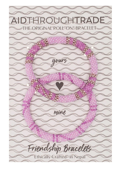 **NEW**ROLL-ON® FRIENDSHIP BRACELETS Orchid