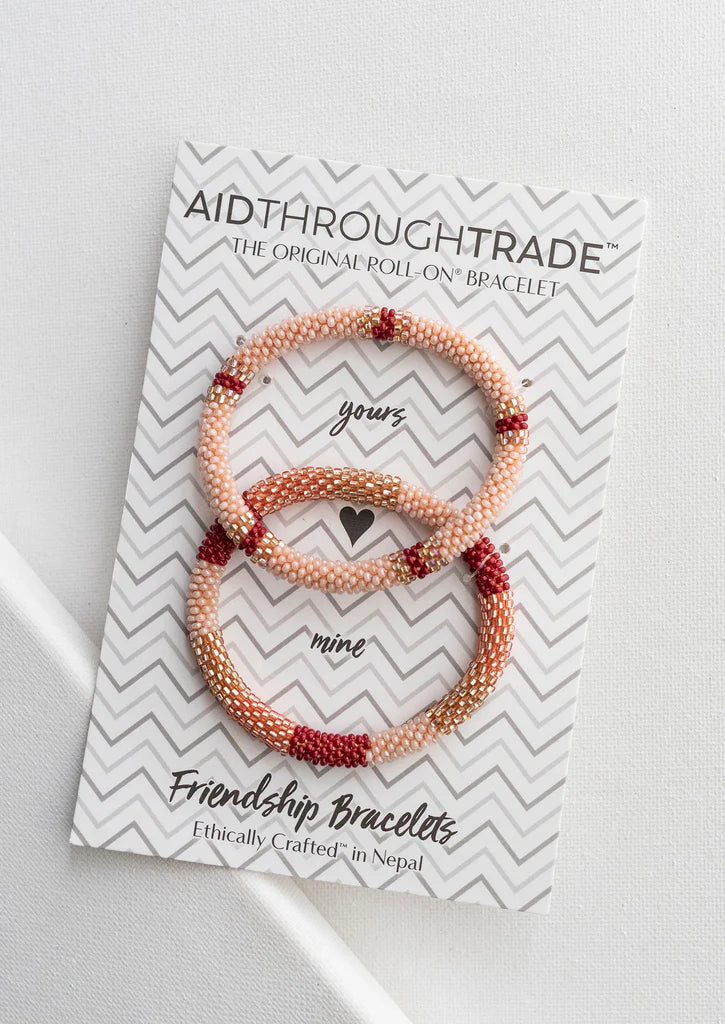 ROLL-ON® FRIENDSHIP BRACELETS ROSEWOOD