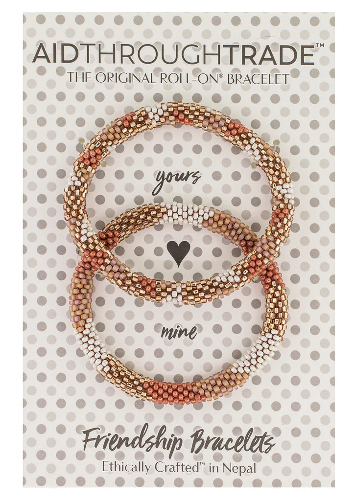 ROLL-ON® FRIENDSHIP BRACELETS TERRACOTTA