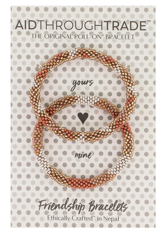 ROLL-ON® FRIENDSHIP BRACELETS TERRACOTTA