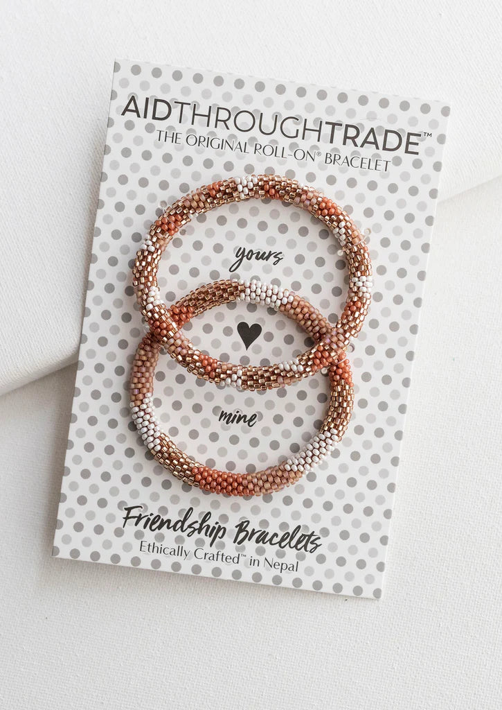 ROLL-ON® FRIENDSHIP BRACELETS TERRACOTTA