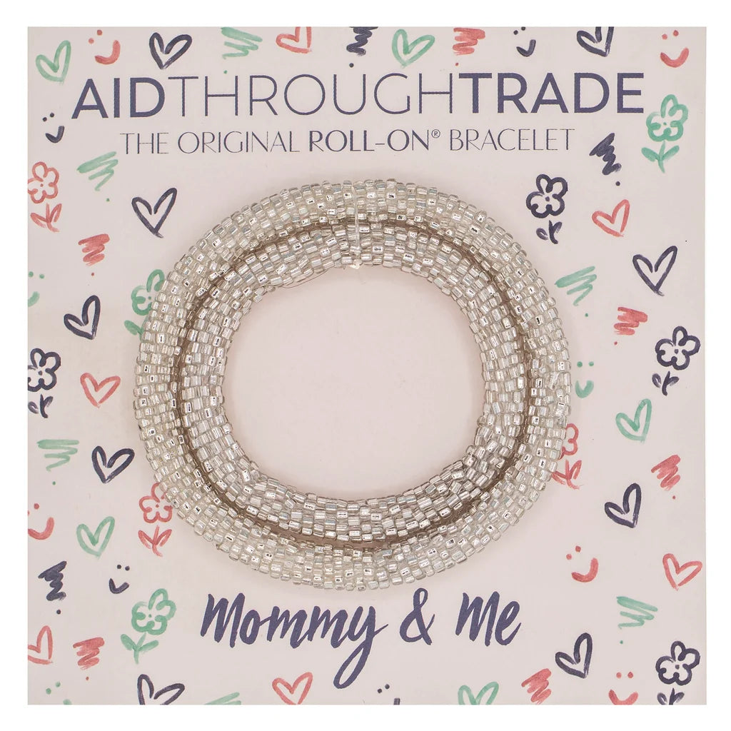 Mommy & Me Roll-On® Bracelet Set - Sterling