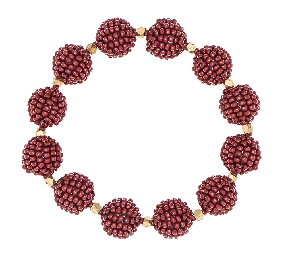 Luxe Globe - Garnet -