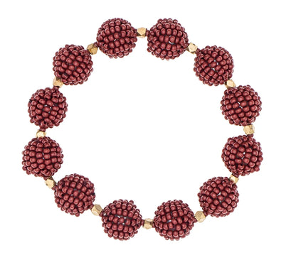 Luxe Globe - Garnet -