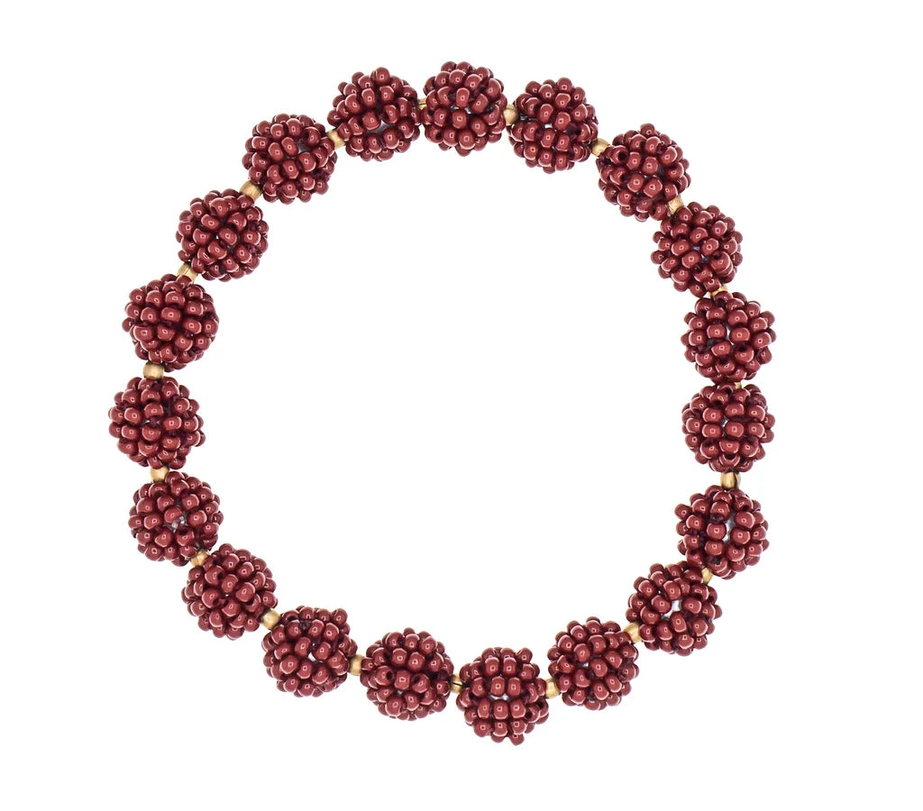 Boho Globe - Garnet -