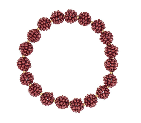 Boho Globe - Garnet -