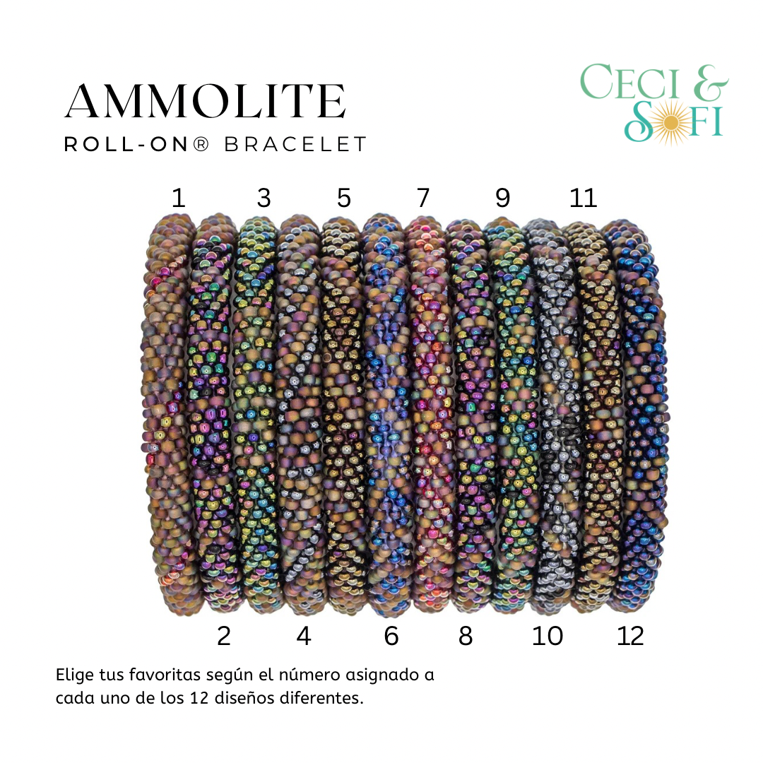***NEW*** ROLL-ON® BRACELETS AMMOLITE