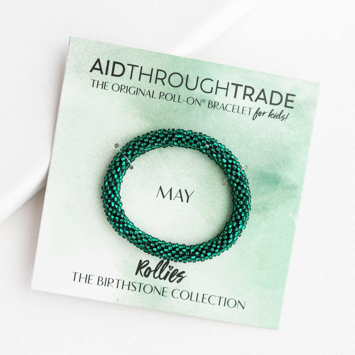 May Birthstone Rollies – The Original Roll-On® Bracelet for kids!