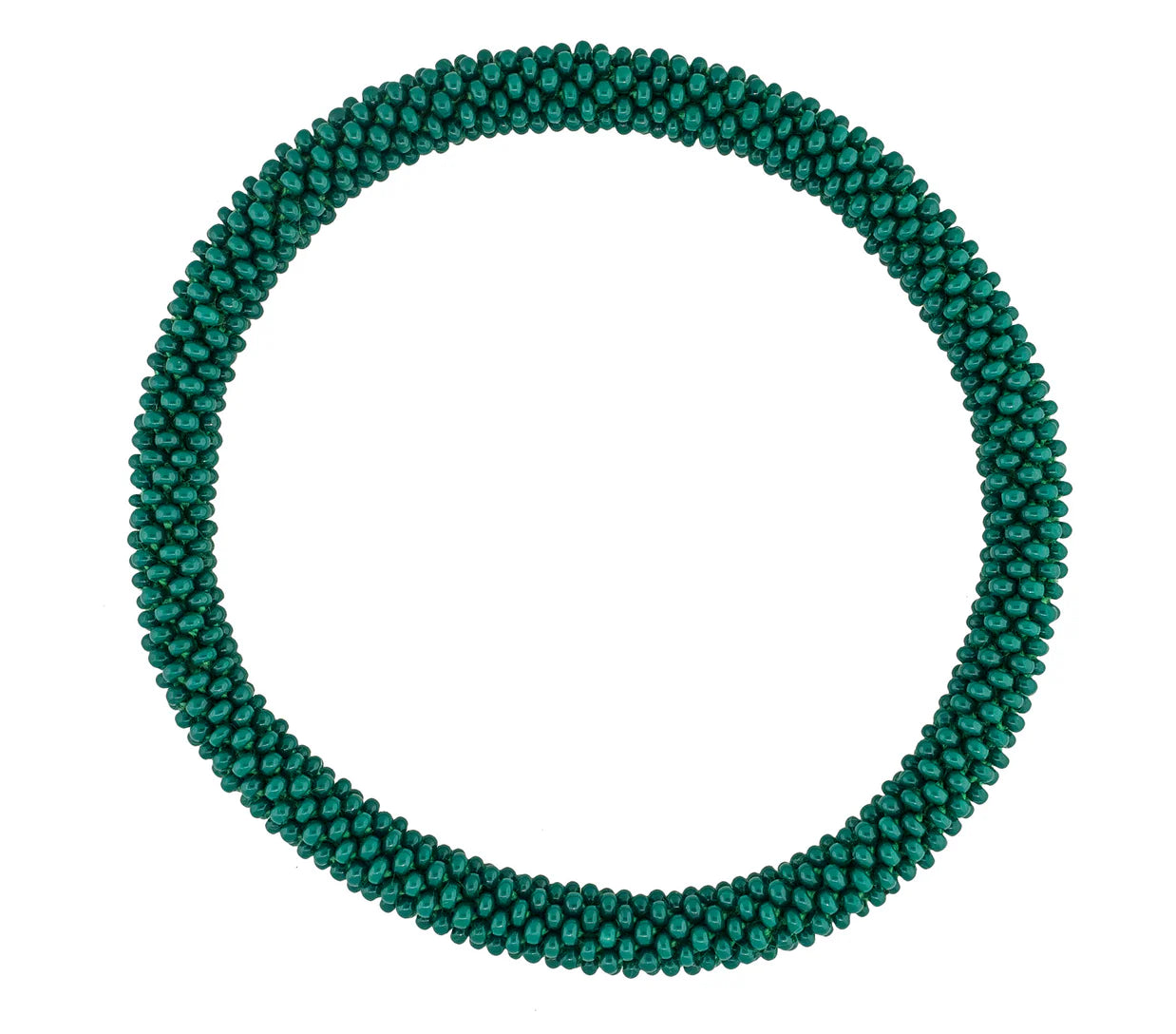 8" Roll-On® Bracelets for Him- Solid Green