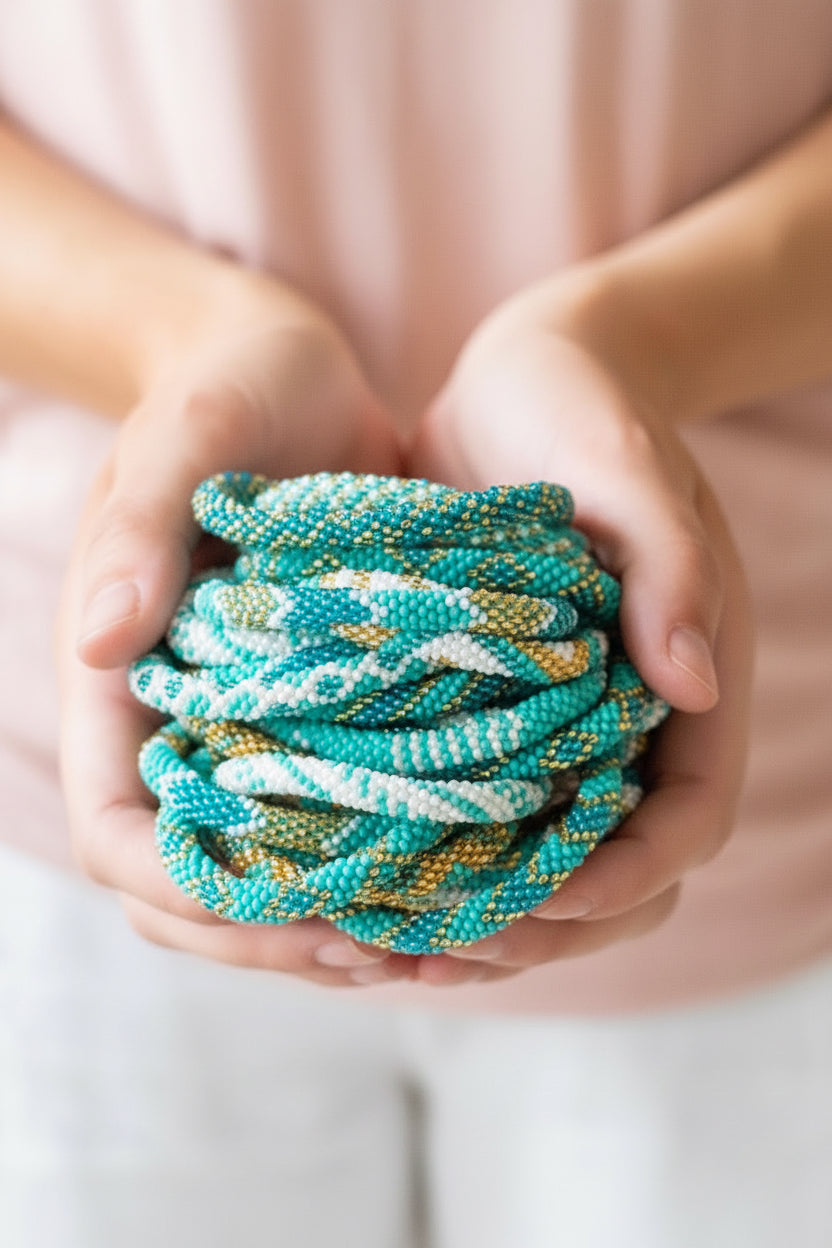Roll-On® Bracelets - Aquamarine-