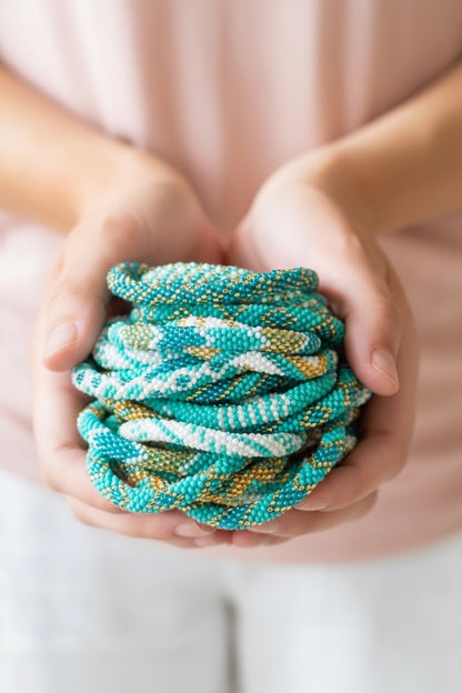 Roll-On® Bracelets - Aquamarine-