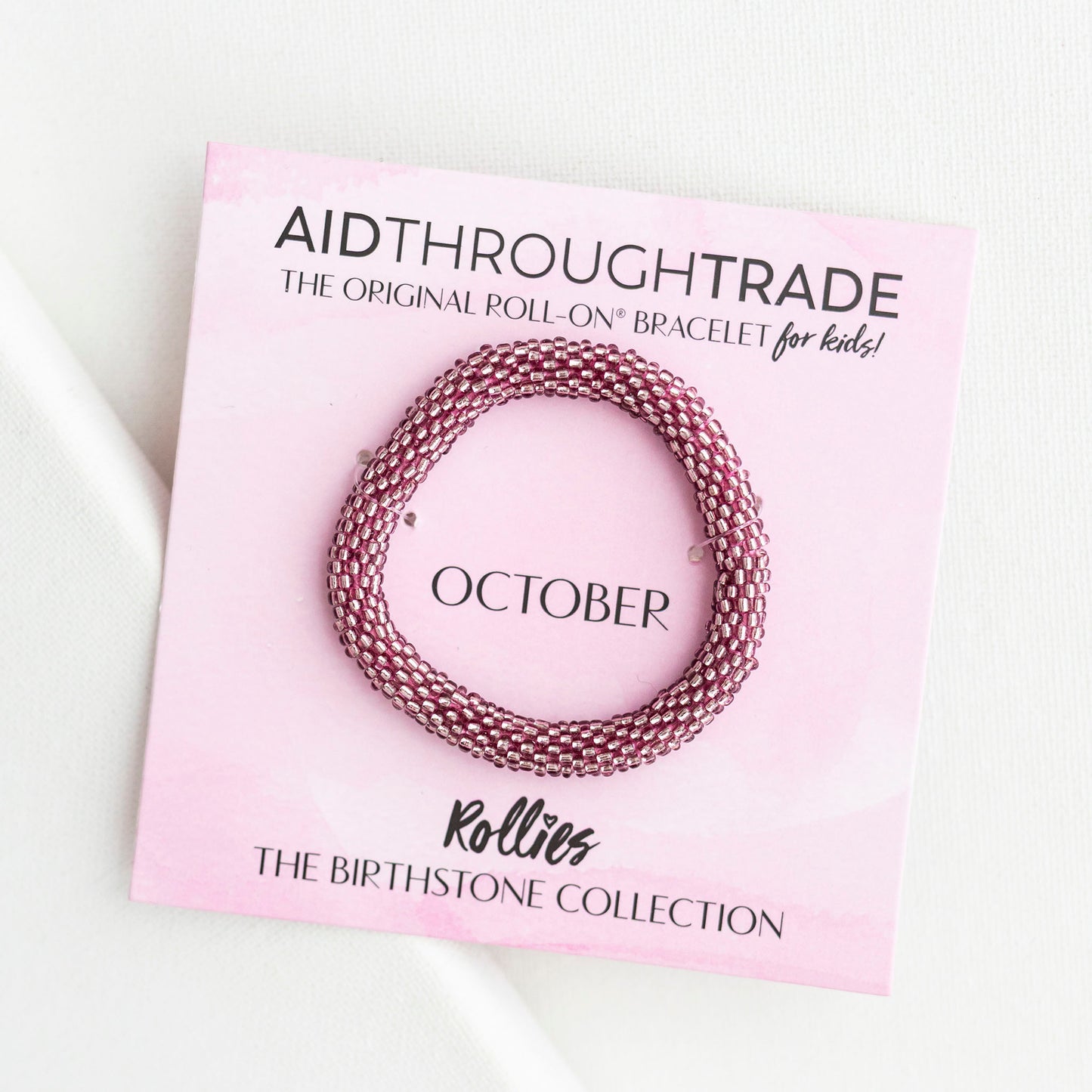 October Birthstone Rollies – The Original Roll-On® Bracelet for kids!