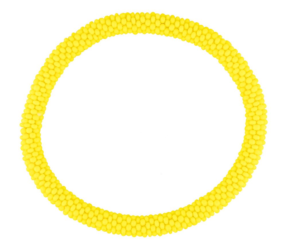 8” Men's Roll-On® Bracelet Yellow Solid