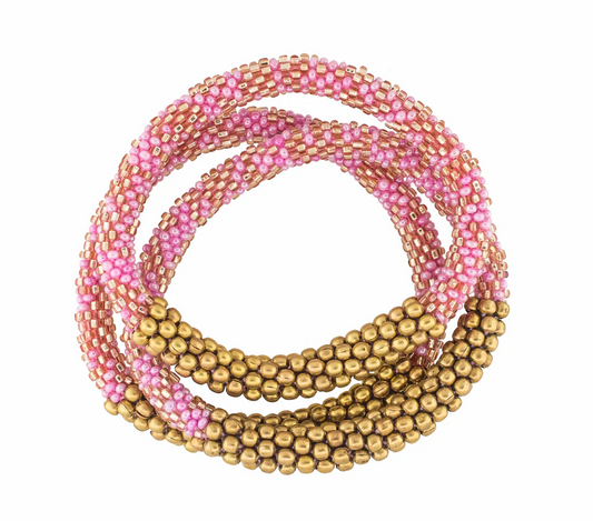 ***NEW***Statement Roll-On® Bracelets Golden Division Hibiscus