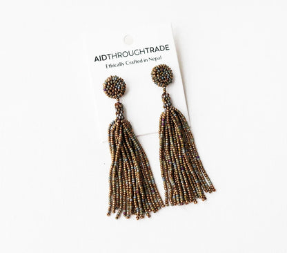 The Finley Earring - Hazel -