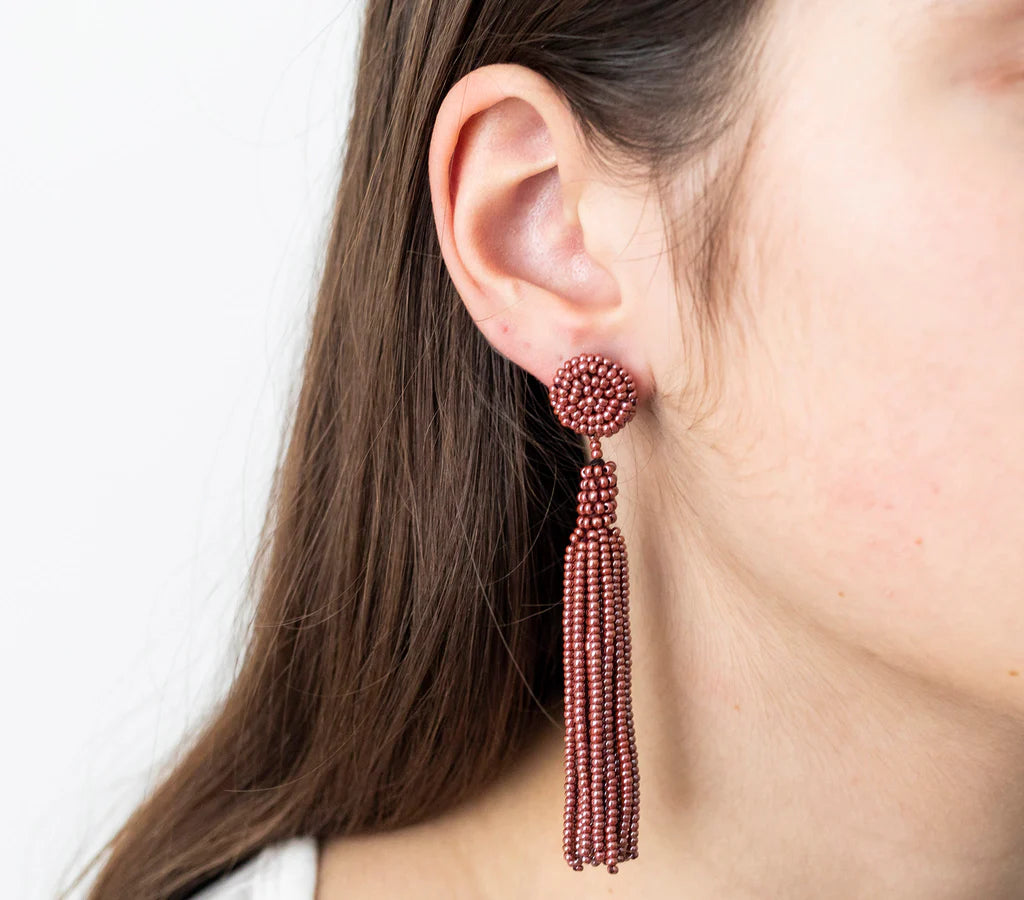 ***NEW*** THE FINLEY EARRING MULBERRY