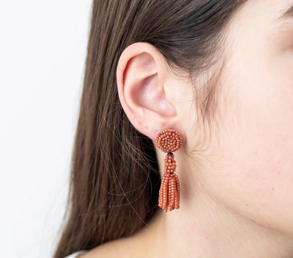 ***NEW*** THE PETITE FINLEY EARRING TERRACOTTA