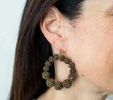 The Olivia Hoop - Hazel -