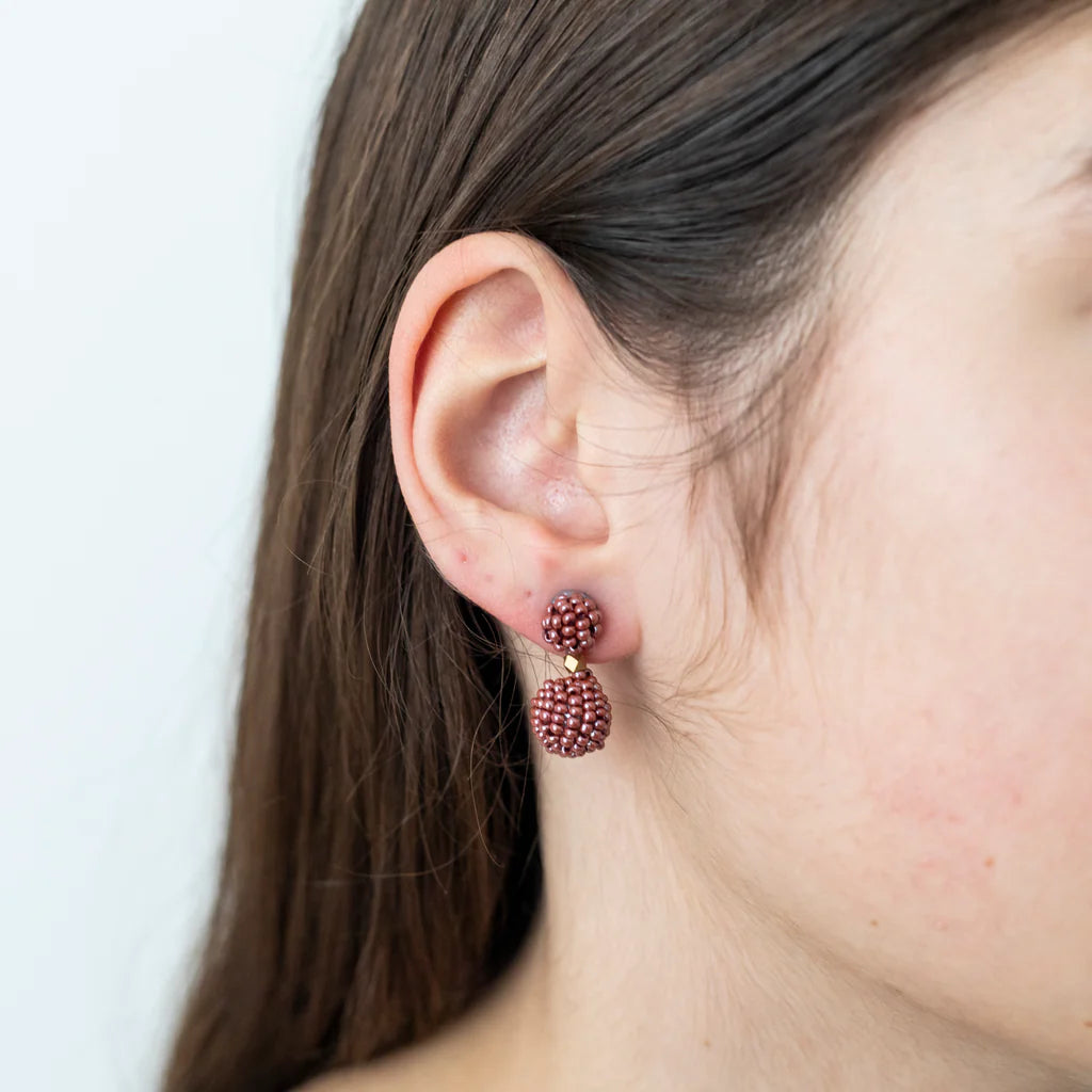 ***NEW*** The Waldorf Earring MULBERRY