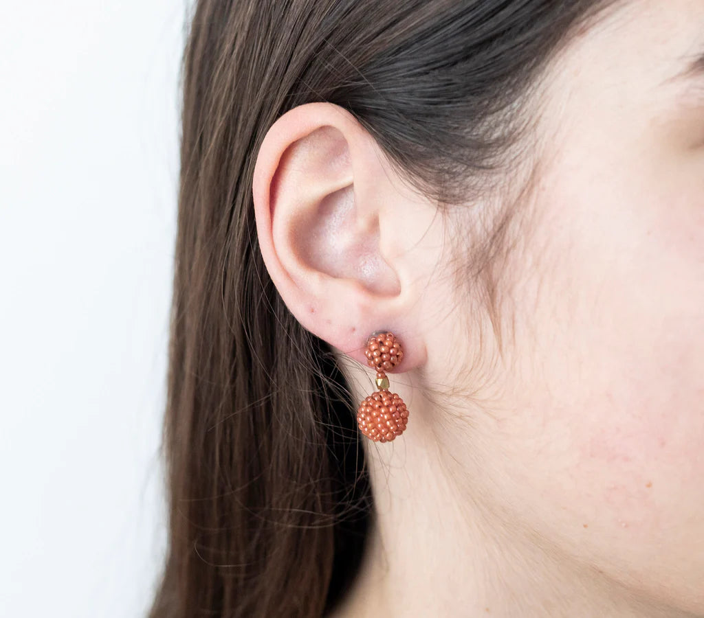 NEW! The Waldorf Earring TERRACOTTA