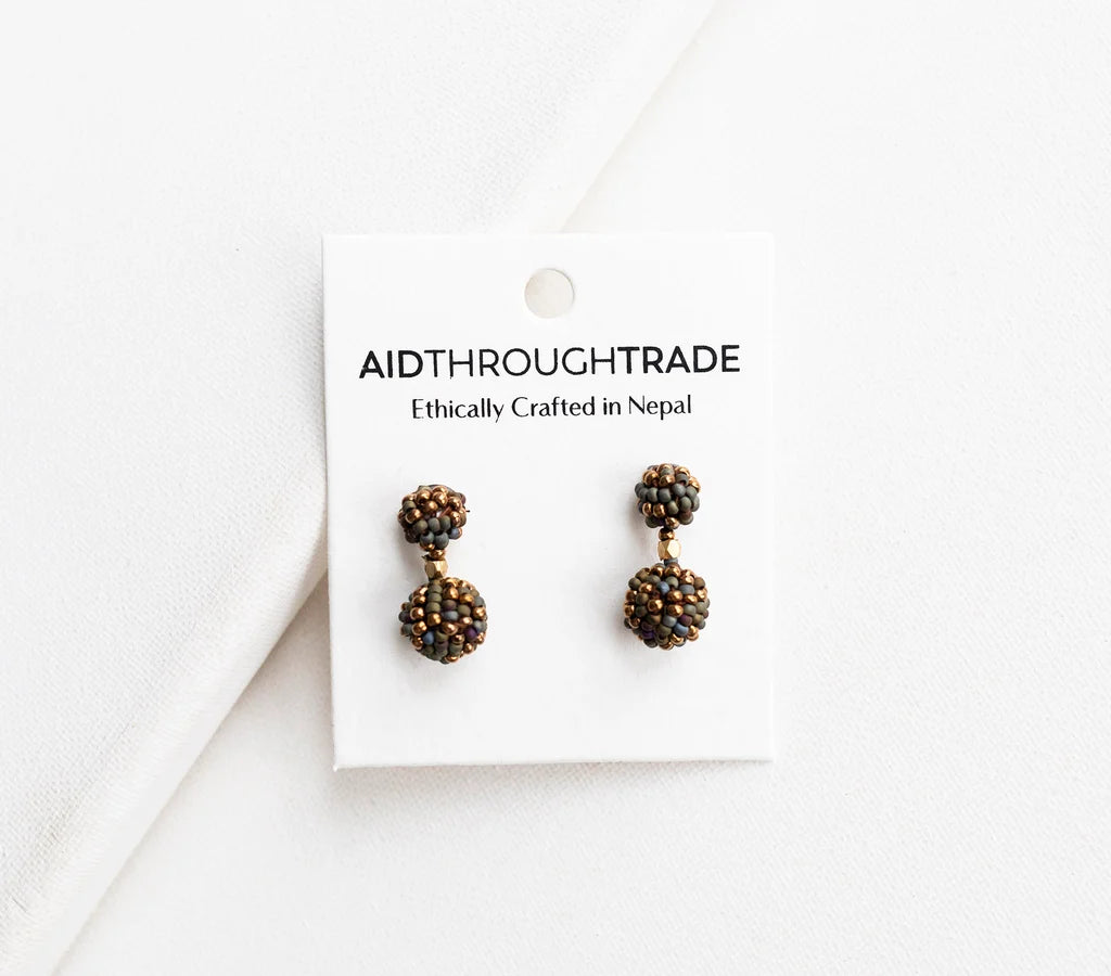 The Waldorf Earring - Hazel -
