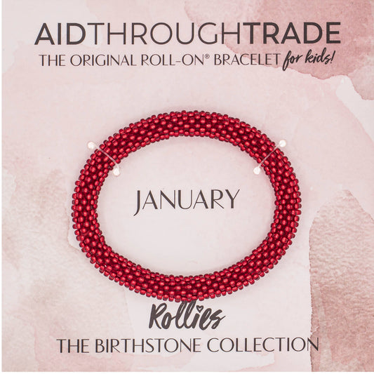 January  Birthstone Rollies – The Original Roll-On® Bracelet for kids!