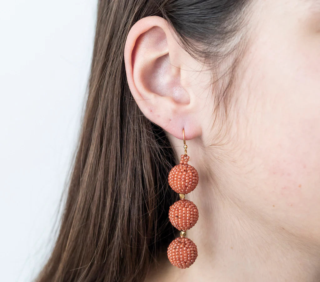 ***NEW*** THE CHARLIE EARRING TERRACOTTA