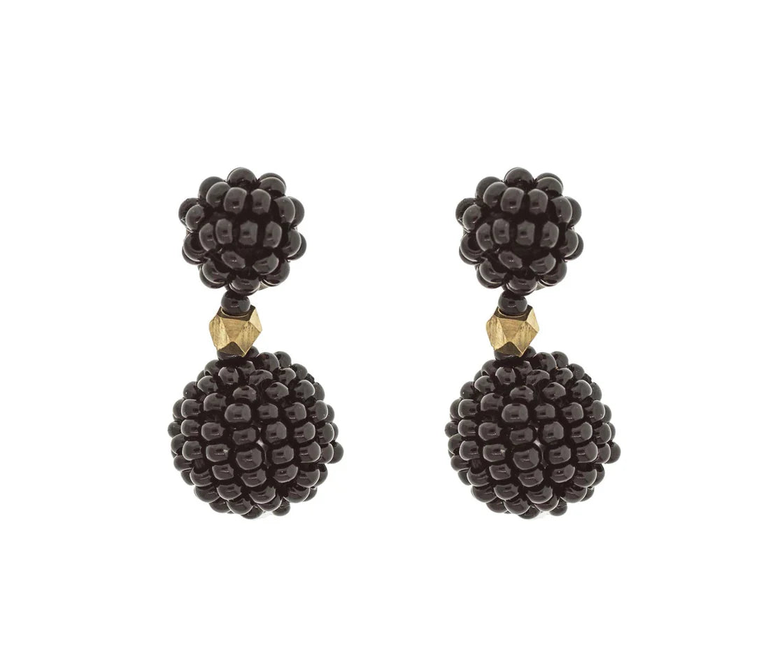 NEW! The Waldorf Earring Black