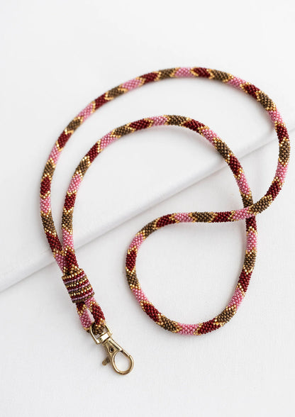 The Roll-On® Lanyard
Garnet