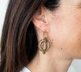 Gyroscope Earrings - Hazel -