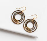 Gyroscope Earrings - Hazel -