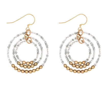 Gyroscope Earrings - Sterling -