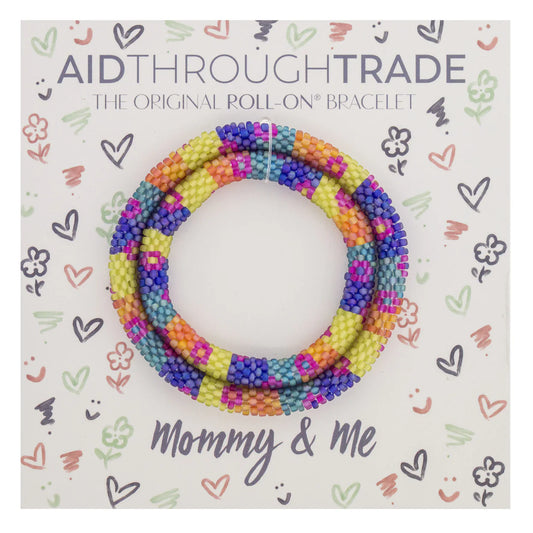 Mommy & Me Roll-On® Bracelets Finger Paint