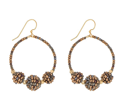 The Uptown Girl Hoops - Hazel -