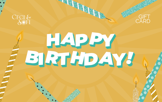 Birthday Gift Card