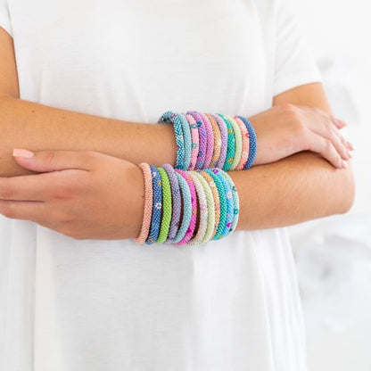 Roll-On® Bracelets - Flower Power -