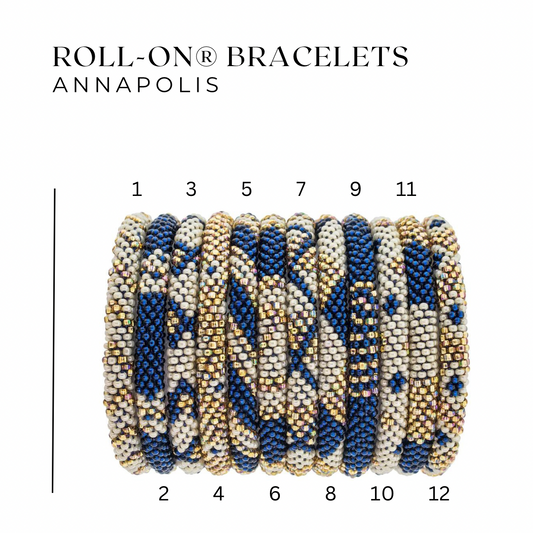 ¡New! Roll-On® Bracelets -ANNAPOLIS-