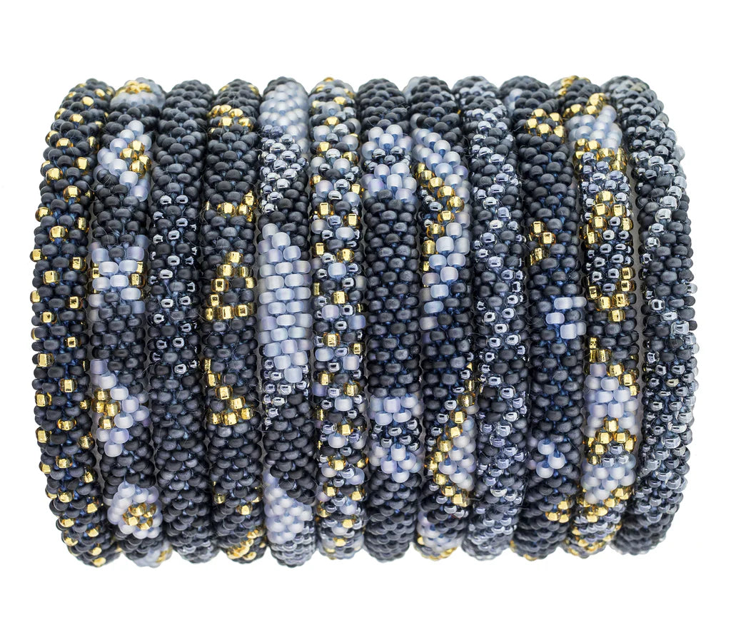 !New! Roll-On® Bracelets -MIDNIGHT BLUE-