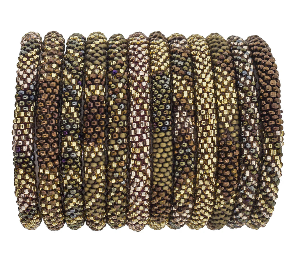 !New! Roll-On® Bracelets -BROWN SUGAR-