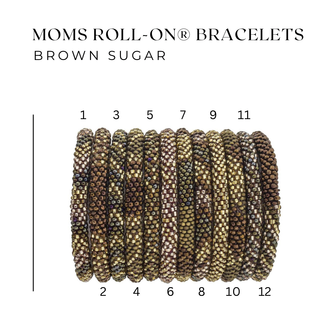 !New! Roll-On® Bracelets -BROWN SUGAR-