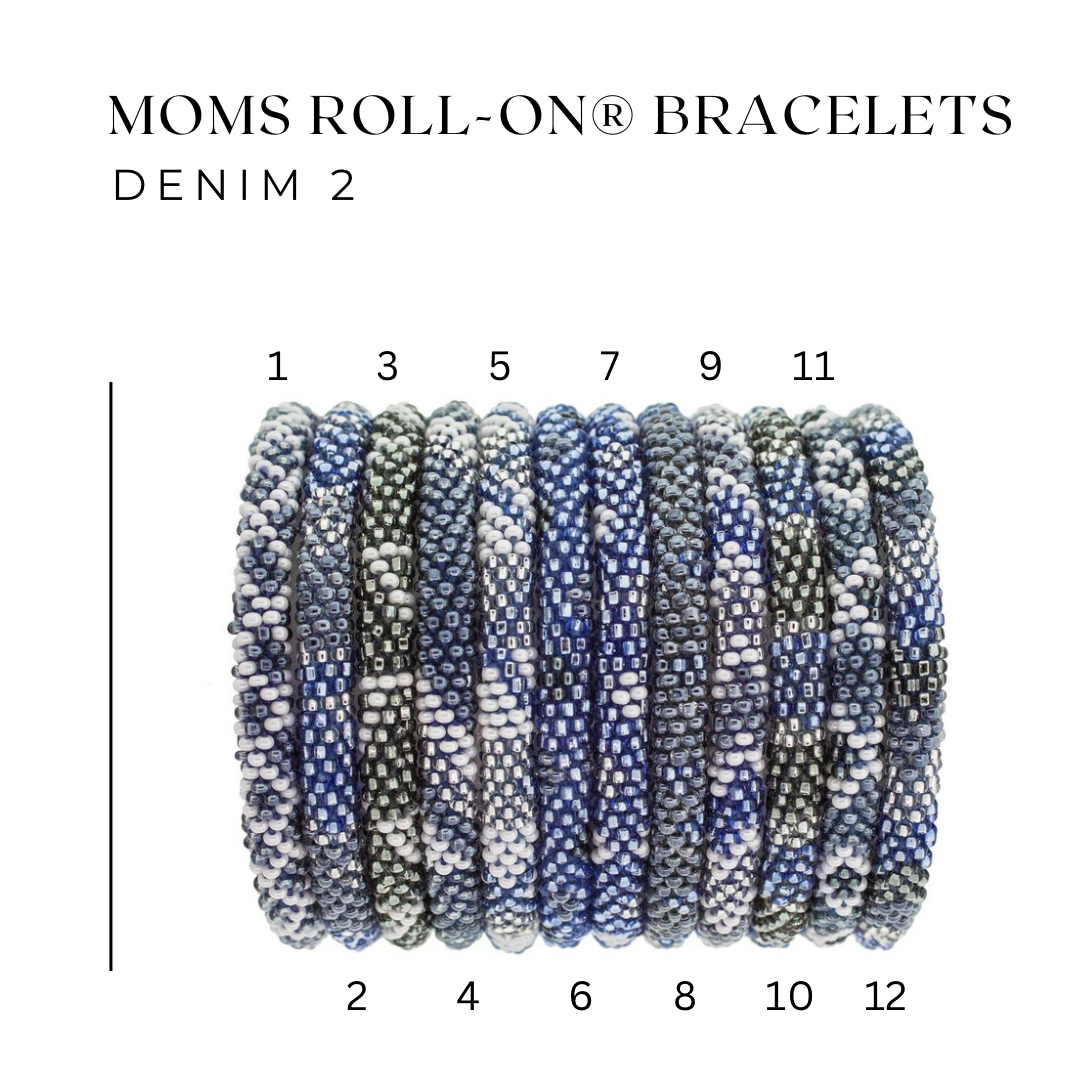 ¡New! Roll-On® Bracelets -DENIM 2-