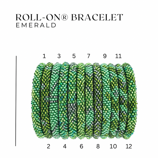 Roll-On® Bracelets -EMERALD-