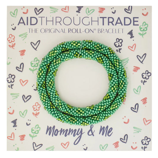 Mommy & Me - Emerald - 1 pair