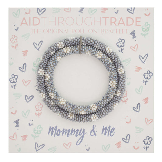 Mommy & Me Roll-On® Bracelets Daisy (1 pair)