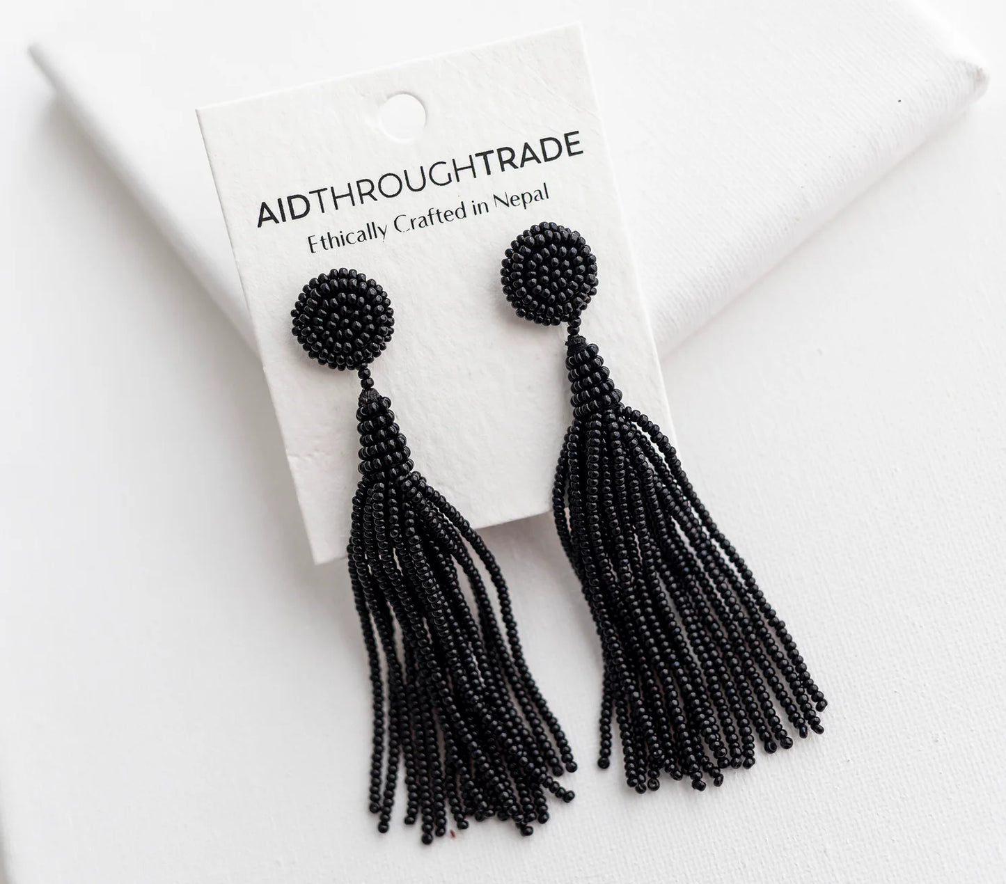 The Finley Earring Black