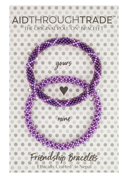 ROLL-ON® FRIENDSHIP BRACELETS AMETHYST